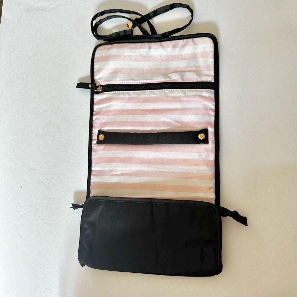 Victoria’s Secret satin  jewelry roll/ travel  bag
